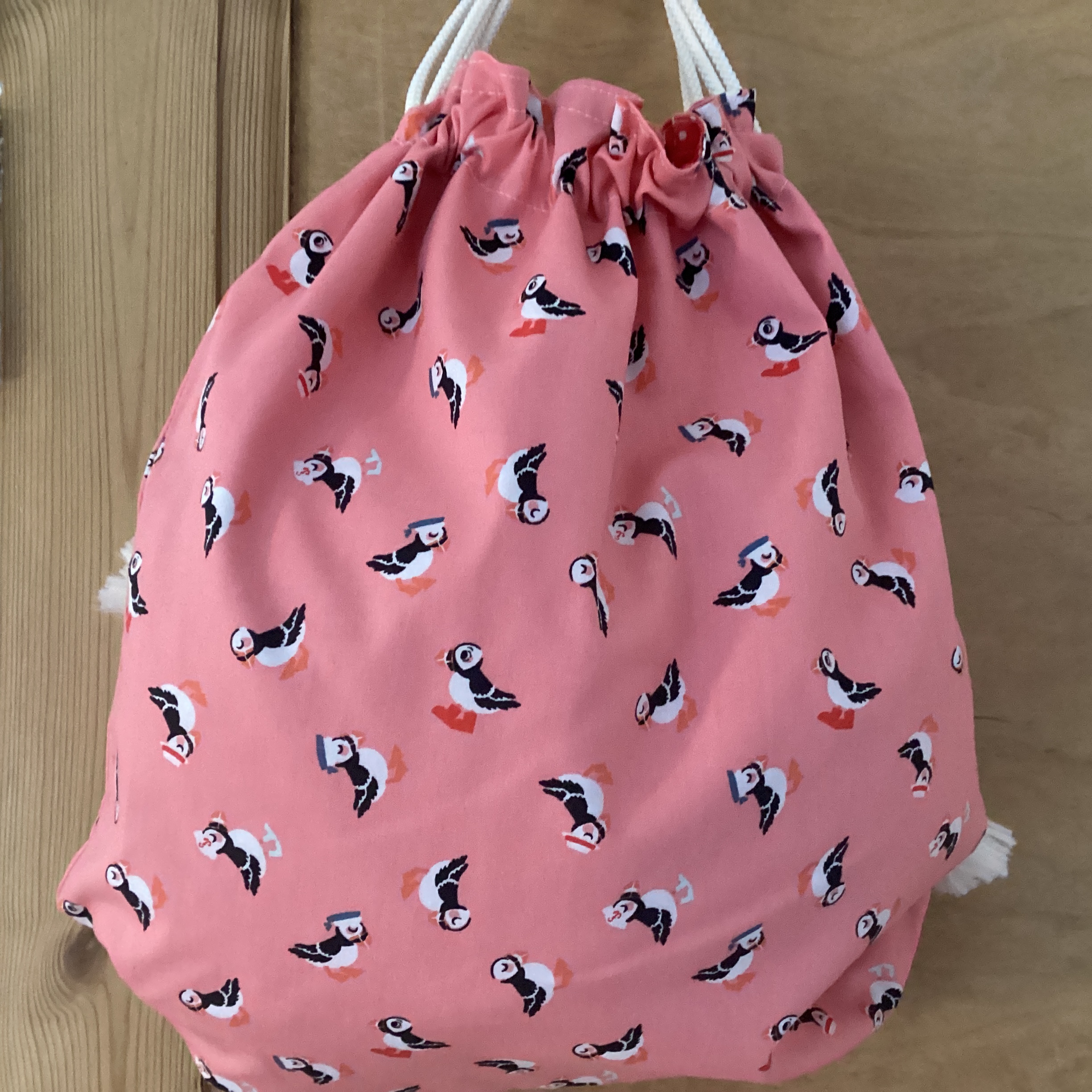 Backpack - puffins