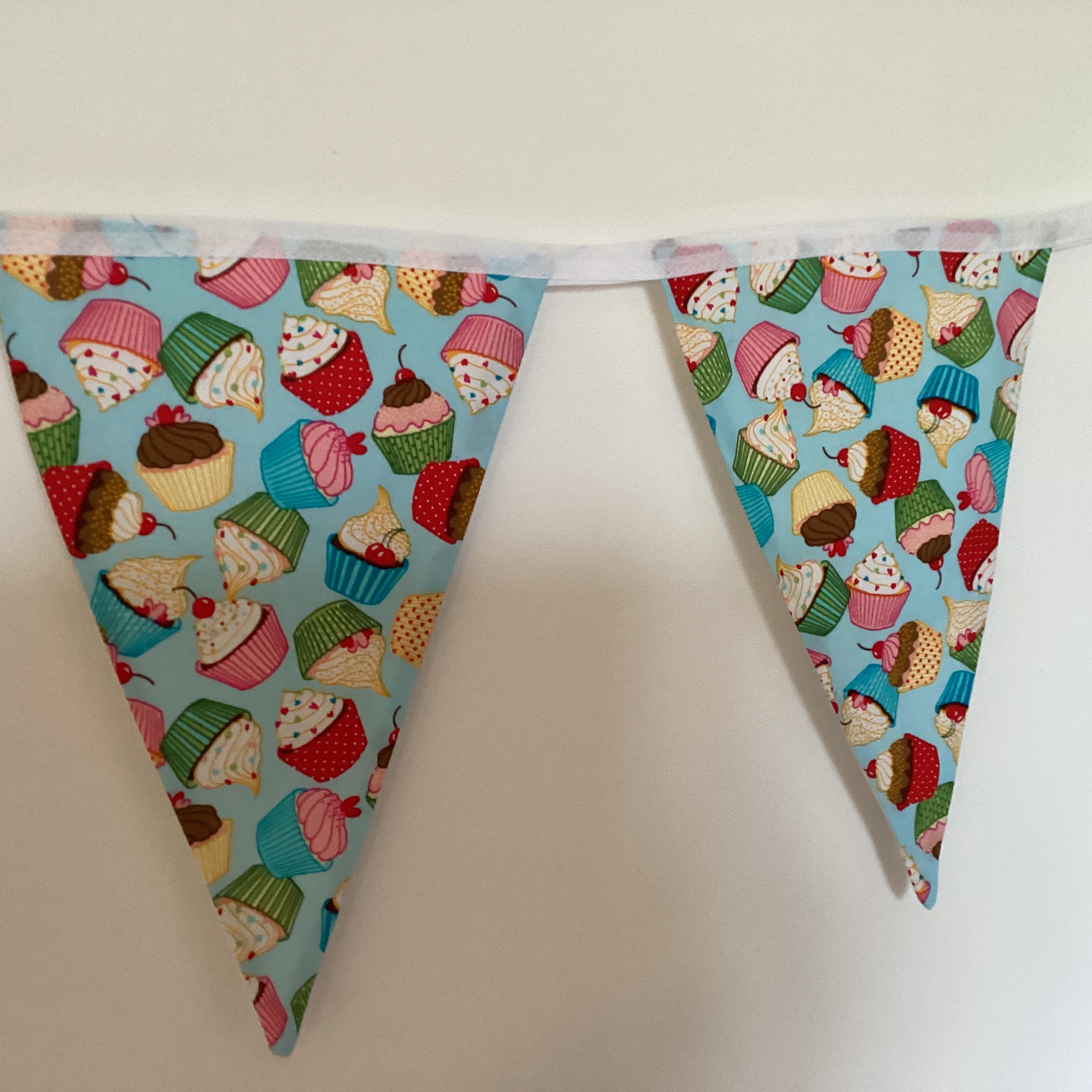 Bunting - cupcakes